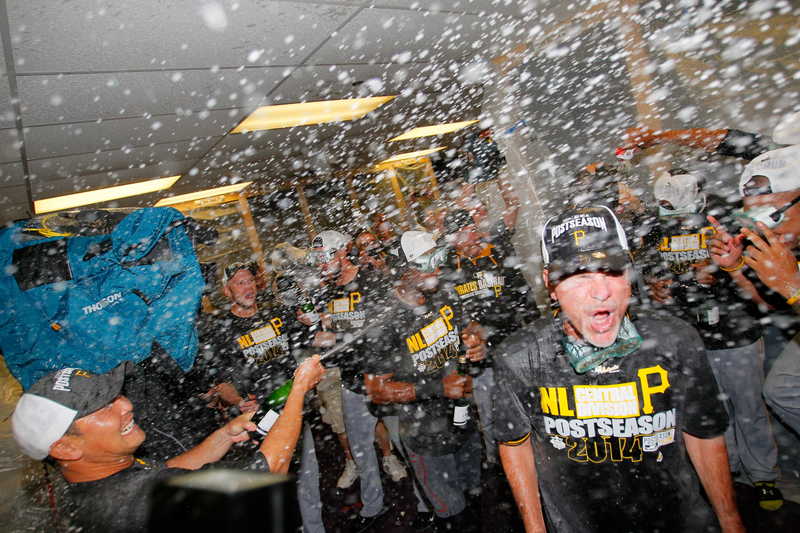 Illustration for article titled The Pirates' Locker-Room Celebration Looks Like So Much Fun